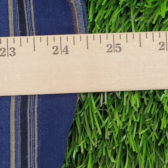 Vintage 90s Ely-Cattleman Pearl Snap Shirt XL 24x31 Western Stripes - Picture 10 of 11